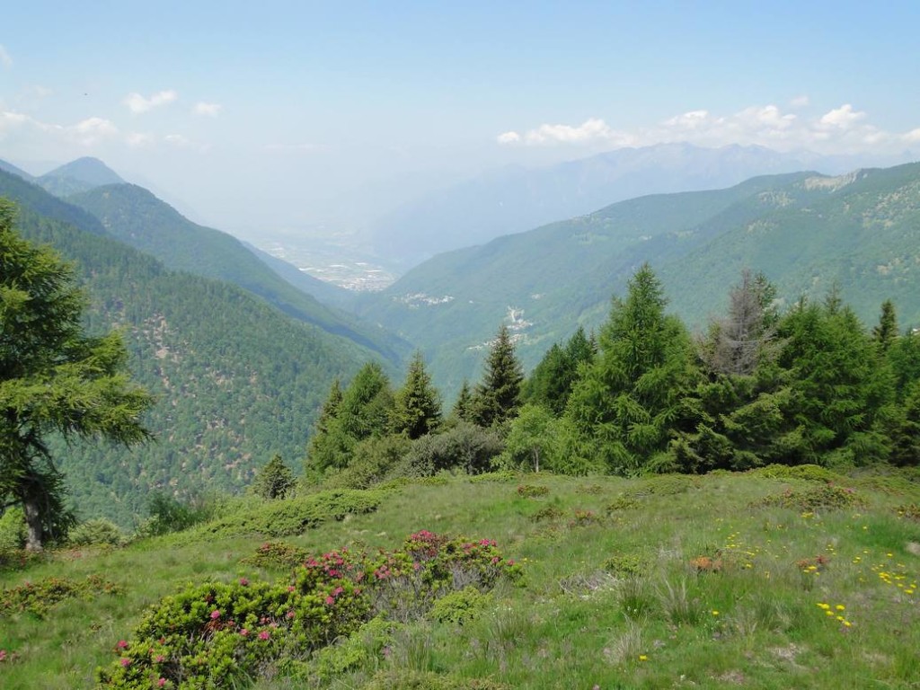 Via del Ferro - Punto di vista sopra Giumello